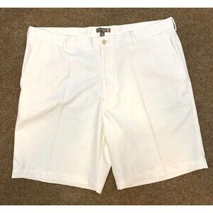 Peter Millar Shorts Mens 38 Wicking Flat Front Performance Chino Preppy